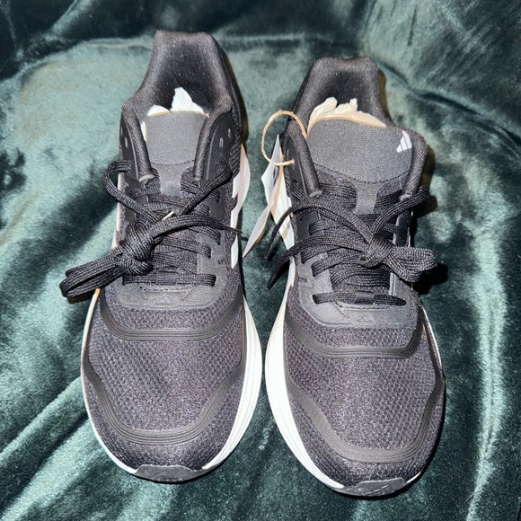 Adidas Core Durako Black and White Sneakers - Picture 6 of 9